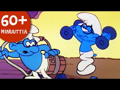 60+ minuuttia Smurffeja •Välkkysmurffi! • Smurffit