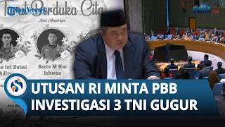 Utusan RI Desak PBB Segera Investigasi 3 TNI yang Gugur: Minta Transparan Bukan Alasan dari Israel