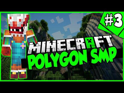 Minecraft 1.8 | POLYGON SMP | ENTER THE NETHER & NEW SKIN !!!
