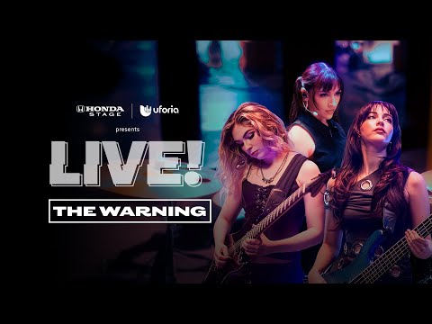 Escapism (Live) | The Warning | Honda Stage x Uforia Music