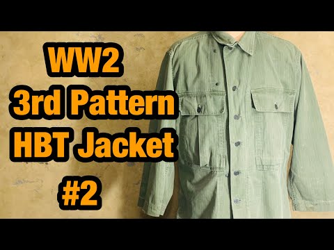 WW2 US Gear HBT Jacket 3rd Pattern #2 #074