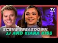 Rudy Pankow Madison Bailey Break Down JJ And Kiara Kiss In Outer Banks Season 3