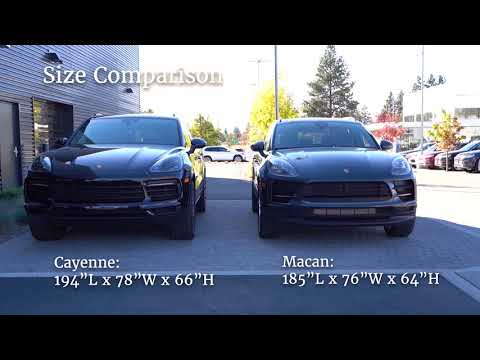 The 2020 Porsche Macan vs. the 2020 Porsche Cayenne
