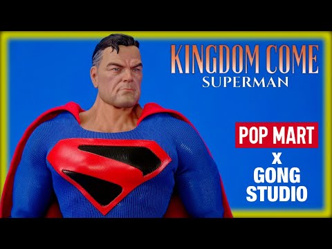 Kingdom Come Superman Pop Mart x Gong Studio Officially Licensed DC Action Figure Review