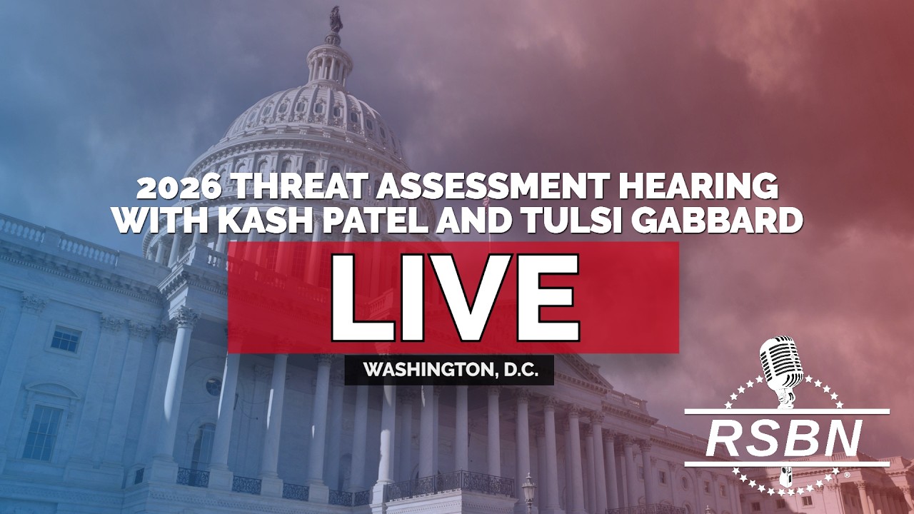 LIVE: 2026 Threat Assessment Hearing with Kash Patel, Tulsi Gabbard, & John Ratcliffe - 3/17/26