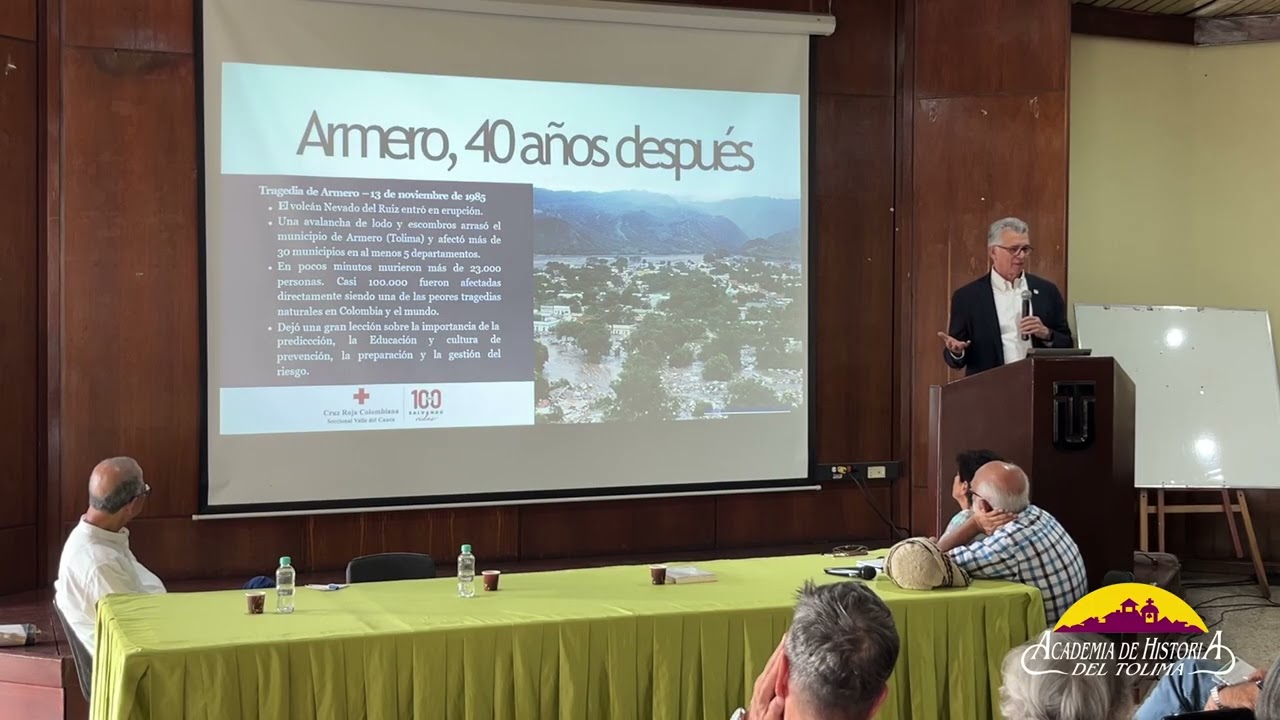 Walter Cotte: El panel de las instituciones en la tragedia de Armero (Encuentro Interdisciplinario)