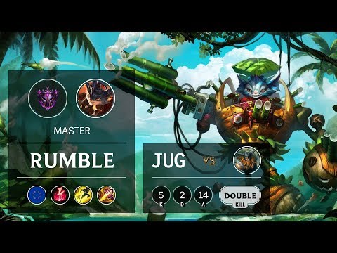 Rumble Jungle vs Olaf - EUW Master Patch 9.23