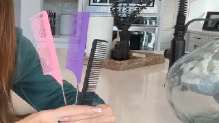 3Packs Rat Tail Combs for Women Hair Parting Tool Fine Tooth Comb Review