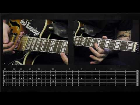 Sasha Rock'n'Roll guitar lessons- The Offspring (Come Out And Play) видео урок №7 tutorial