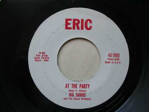 *Big Sambo And The House Wreckers* | At The Party | Rock 1962  7" Vinyl Record