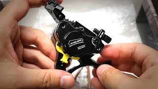 Dyisland Hydraulic / Cable hybrid disk brake calipers - install and testing