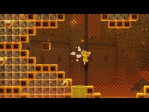 3D Wonder World: Beedazzle Hive by T.V. YT - Super Mario Maker 2 - No Commentary 1ca