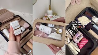 Travel Bag Packing Organizing TikTok Compilation