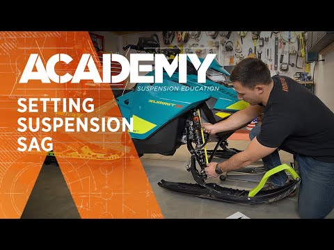 How To Set Sag On Your Sled’s Coil Shocks » ACADEMY | FOX