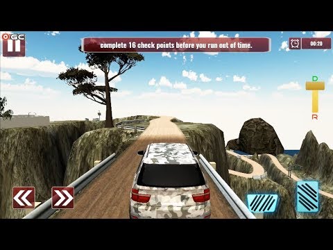 Offroad Jeep Army SUV Mountain Driving Adventure - 4x4 SUV Cars - Android Gameplay FHD