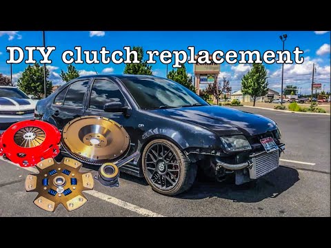 HOW TO REPLACE THE CLUTCH IN YOUR MK4 JETTA