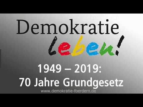 70 Jahre Deutsches Grundgesetz am 23. Mai 2019 - ARTIKEL 5(1)!!!