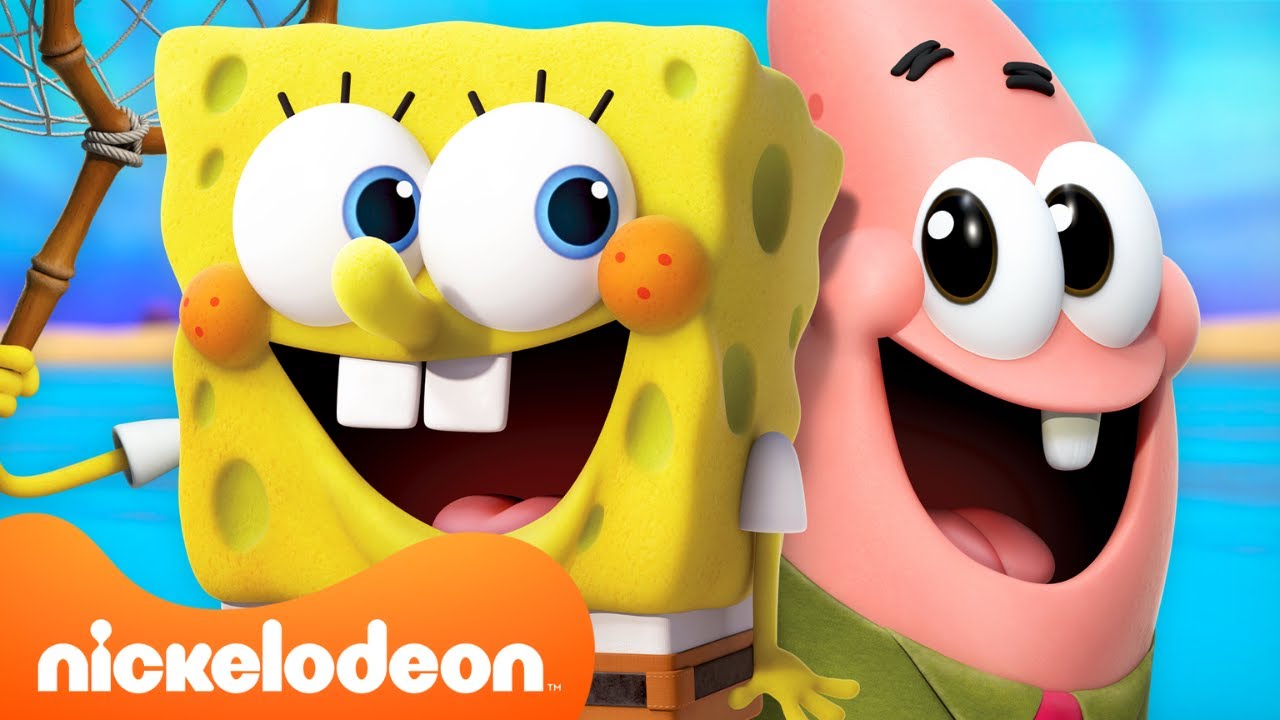 60 MINUTES of SpongeBob & Patrick 💛💖 | Kamp Koral | @Nicktoons