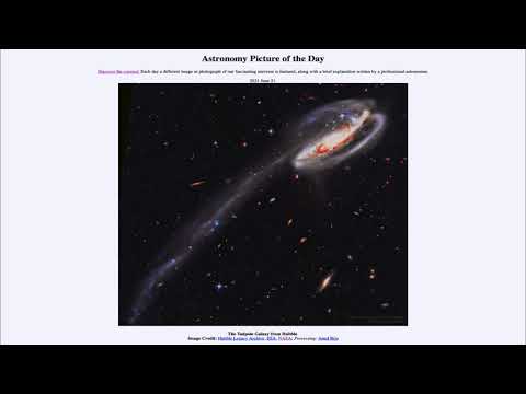 2021 June 21 - The Tadpole Galaxy from Hubble