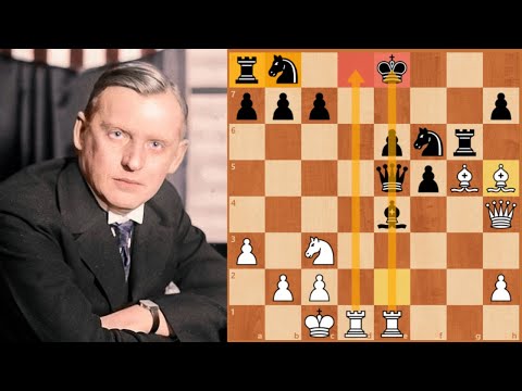 Alekhine Crushes his Opponent in just 19 Moves!