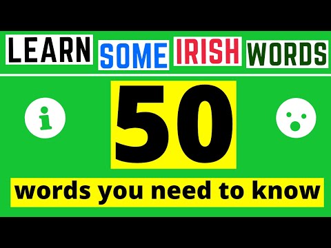 50 Irish Words You Must Know