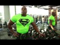 Toney Freeman. Biceps and triceps workout. 