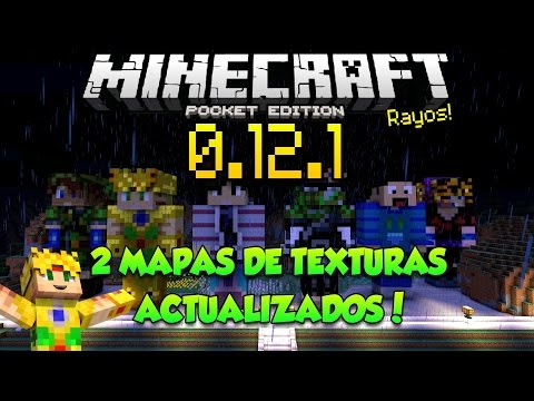 Minecraft PE 0.15.0 - 2 MAPAS DE TEXTURAS EPICOS ACTUALIZADOS - LPE