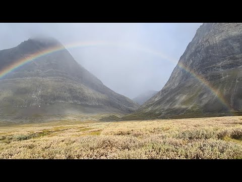 kungsleden Abisko to Nikkaluokta Arctic Sweden using UL gear