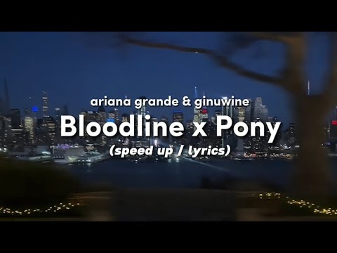 Bloodline x Pony - (Tiktok Mashup / lyrics) love me love me baby are you down?