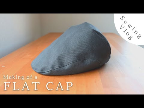 Sewing Vlog - Making of a flat cap