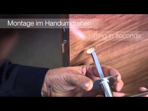 HOPPE-SchnellstiftPlus: Selbstklebende Griffrosetten (DE / EN)