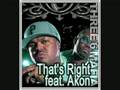 Three 6 Mafia ft Akon - Thats Right (FULL SONG ...
