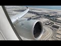 TRENT XWB ROAR Qatar Airways Airbus A350 1041 Takeoff From Doha Hamad International Airport