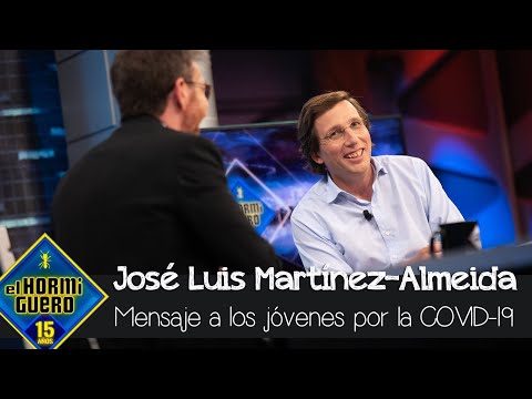 Martínez-Almeida a los jóvenes por el coronavirus: "Dejémonos de fiestas ilegales" - El Hormiguero
