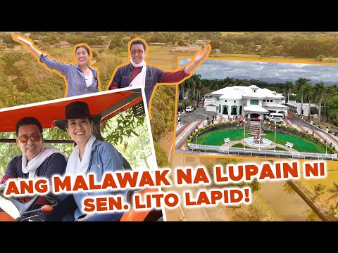 EXCLUSIVE: FARM TOUR WITH SENATOR LITO LAPID AKA LEON GUERRERO! | Bernadette Sembrano