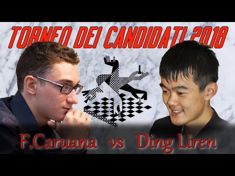 Partite Commentate di Scacchi 304 - Caruana vs Ding Liren - Non prendetemi in Giri -2018 [E11]