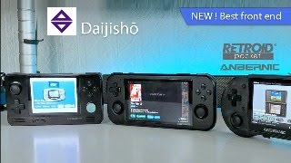 Retroid pocket 3 and 2 best front end daijisho launcher set up