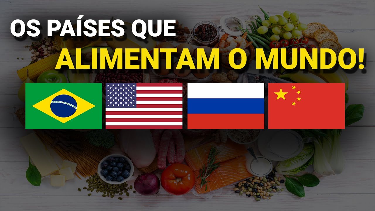 Os 5 países que mais produzem alimentos no mundo