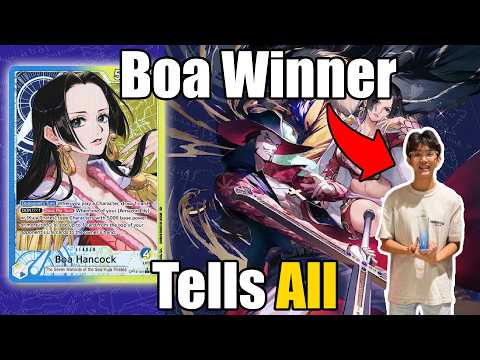 La seule vidéo U/Y Boa dont vous aurez besoin avec SGAhIce | Jeu de cartes One Piece