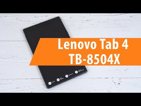 Планшет Lenovo Tab 4 TB-8504X 16Gb черный - Видео