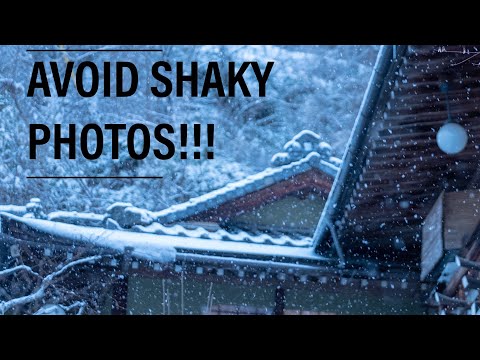 End Blurry Photos! Use Aperture Priority Mode