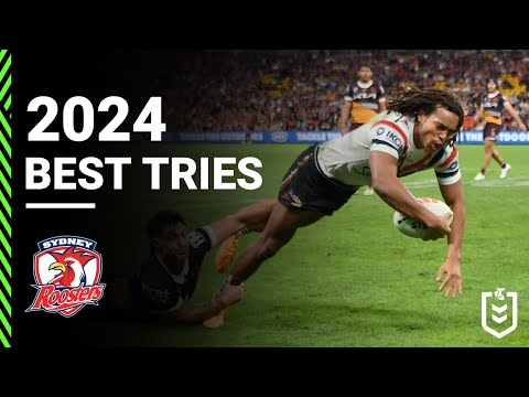 NRL Highlights | NRL 2024 | The Best Roosters Tries