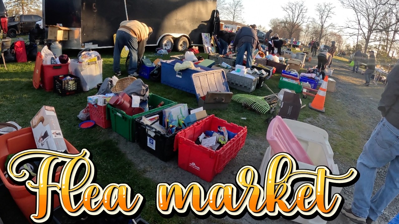 Filling My Bags With FLEA MARKET Treasures!