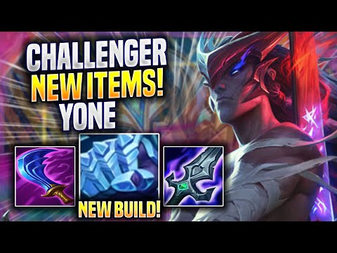 KOREAN CHALLENGER NEW YONE BUILD WITH NEW ITEMS! - Korean Challenger Yone MID vs Viktor!