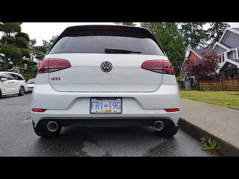 MK7.5 GTI Remus Axleback Cold Start