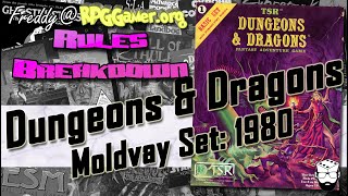 How to Play D&D Moldvay Basic (TSR, 1980) – Classic Rules Explained! | Rules Breakdown