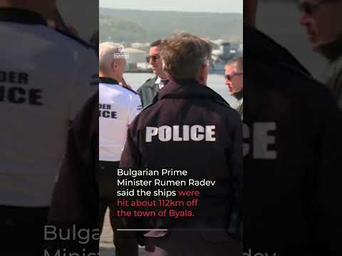 Ship sinks off Bulgaria after drone attack in Black Sea
