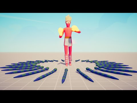 30x SNAKES vs EVERY UNIT - Totally Accurate Battle Simulator TABS