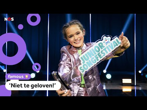 Luna wint Junior Songfestival met haar liedje 'La Festa'