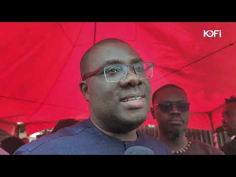 Big Men And Faces Appears At Daddy Lumba's Residence